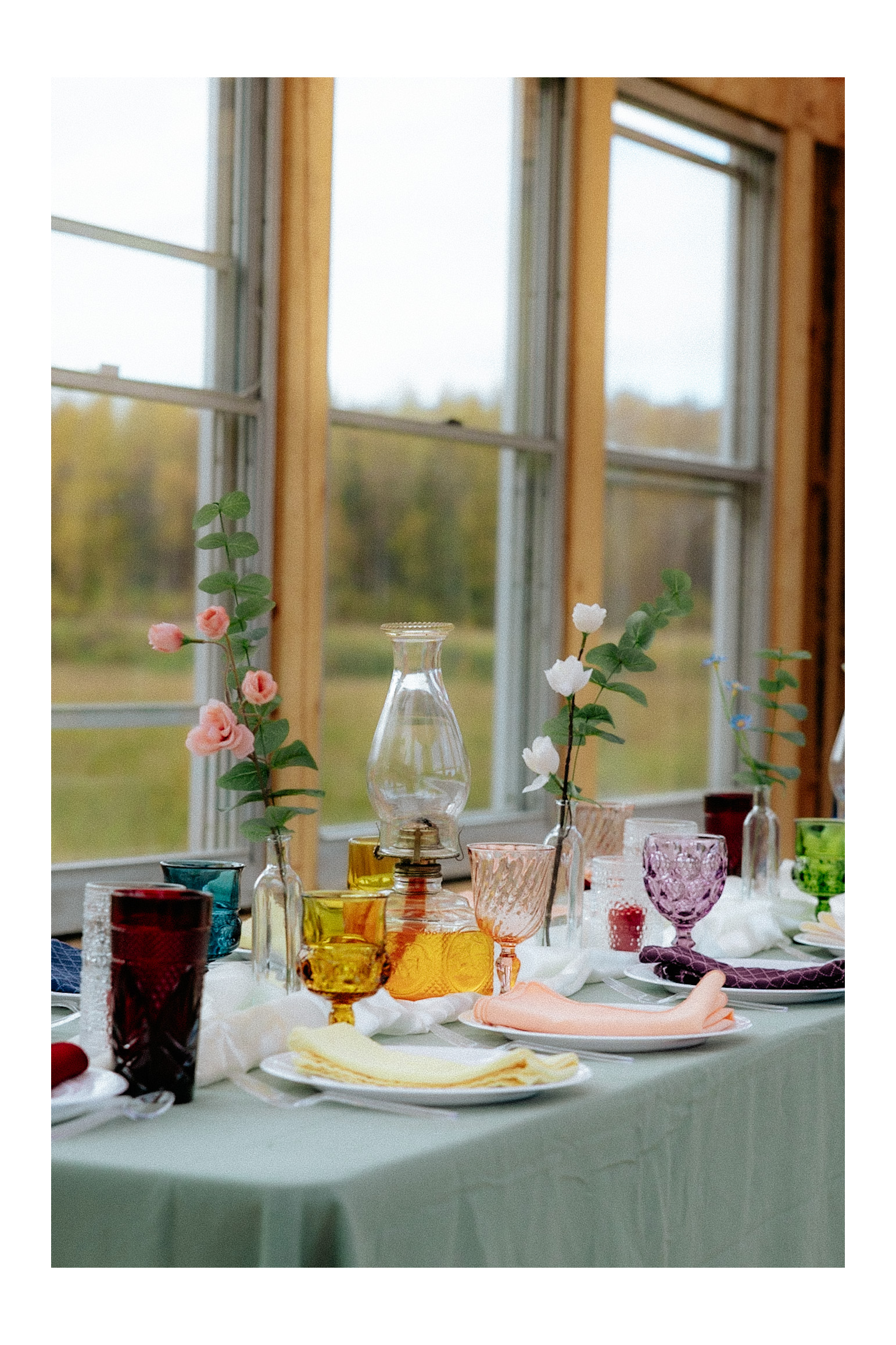 Greenhouse Wedding Dinner