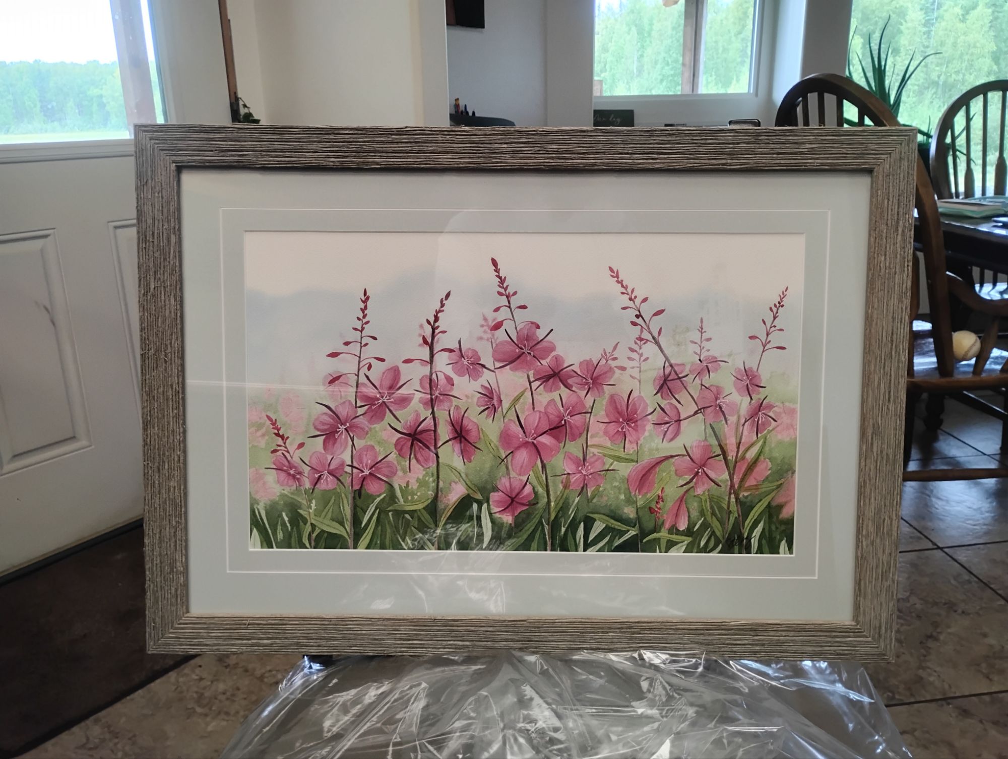 Latest Commission – Arctic Fireweed