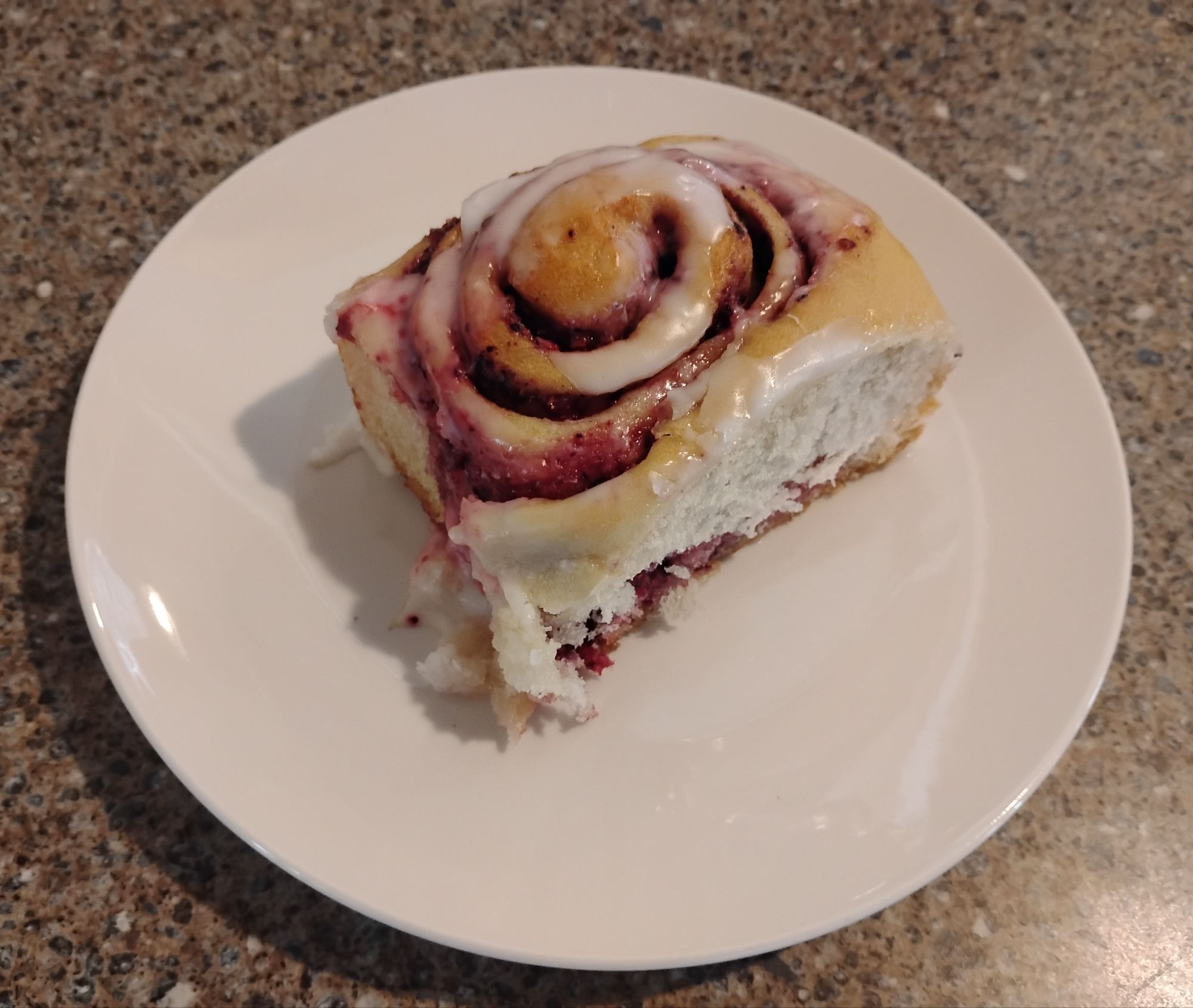Mixed Berry Cinnamon Rolls